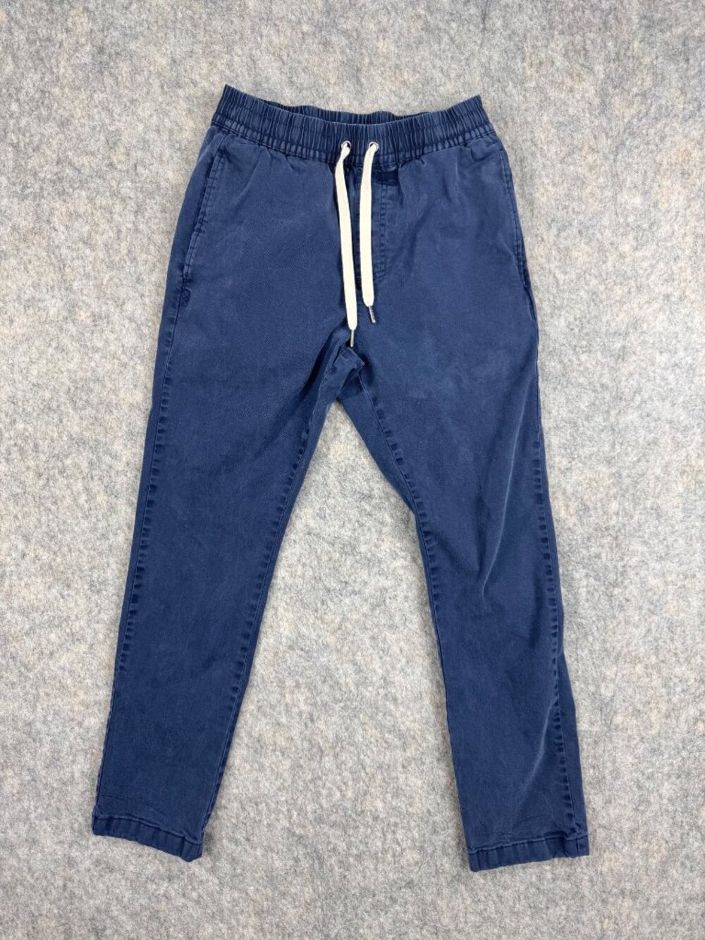Rhône Mens Jogger Pants Sz Small Navy Elastic Waist Drawstring Stretch